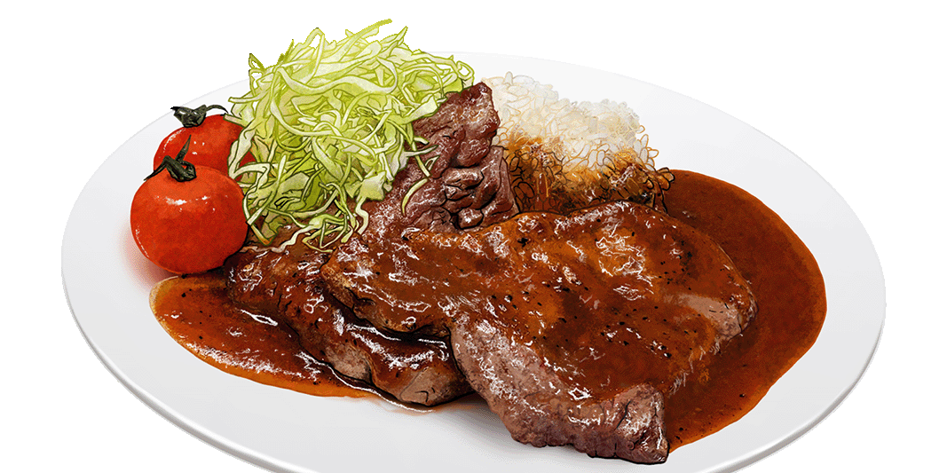 黑椒牛扒飯